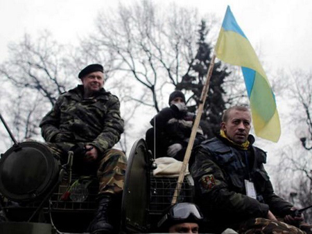 Các tỉnh Đông Ukraine đang tạm thời ngừng bắn với quân chính phủ.